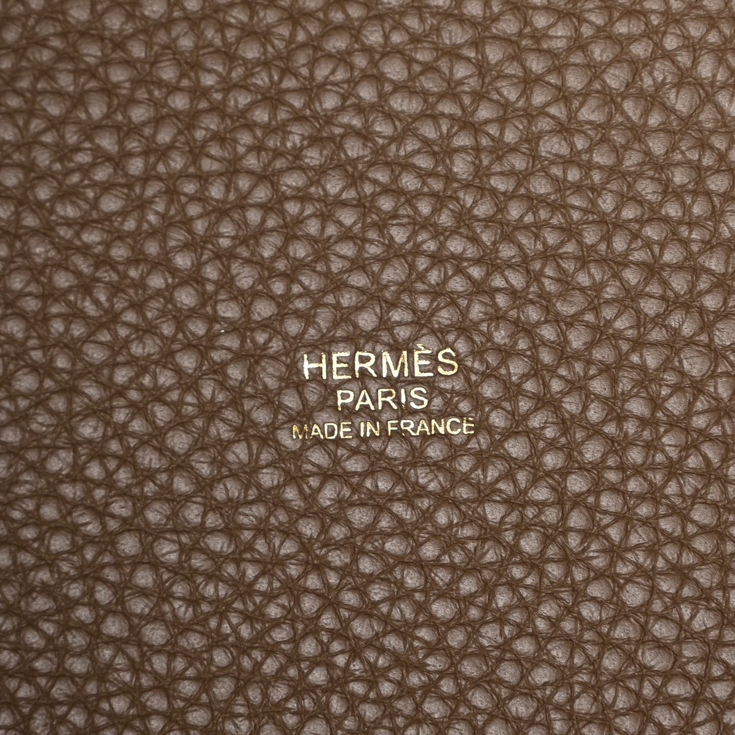 Hermes Taurillon Clemence Picotin Lock 22 MM Etoupe 6 of 11