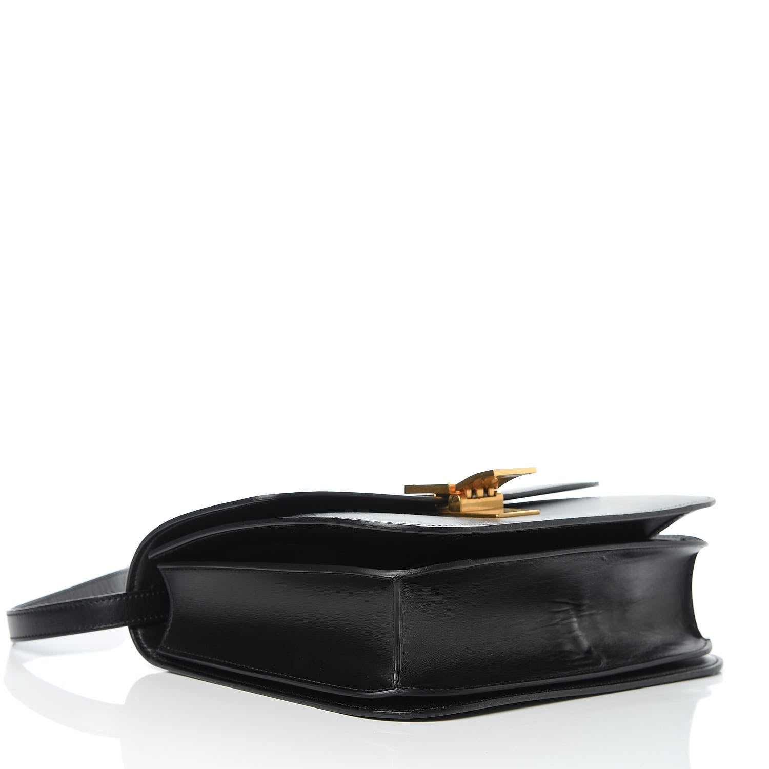 Celine Box Calfskin Medium Classic Box Flap Bag Black 4 of 13