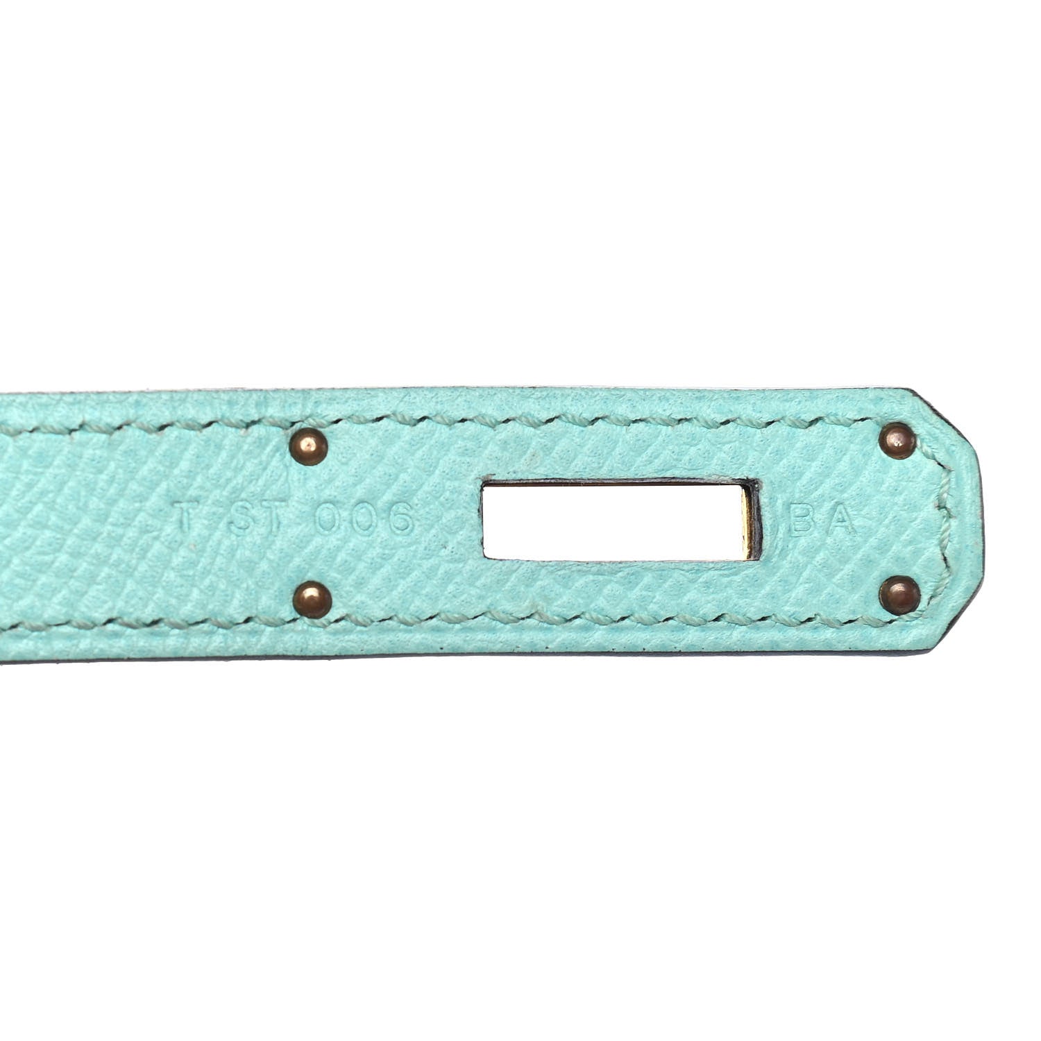 Hermes Epsom Kelly Sellier 28 Bleu Atoll 7 of 10