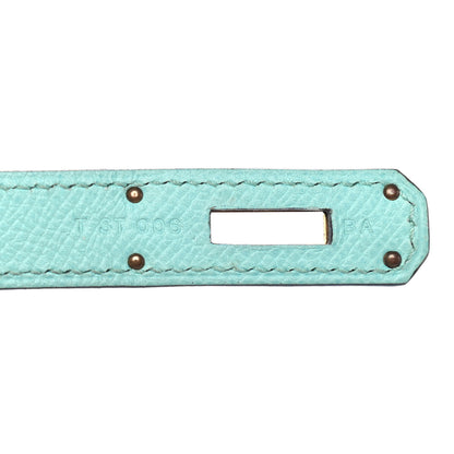 Hermes Epsom Kelly Sellier 28 Bleu Atoll 7 of 10