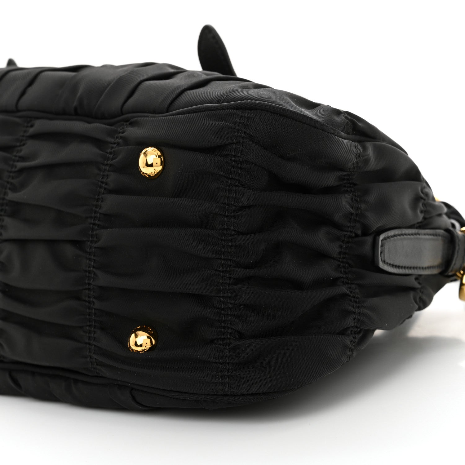 Prada Tessuto Nylon Gaufre Shopping Satchel Black 10 of 11