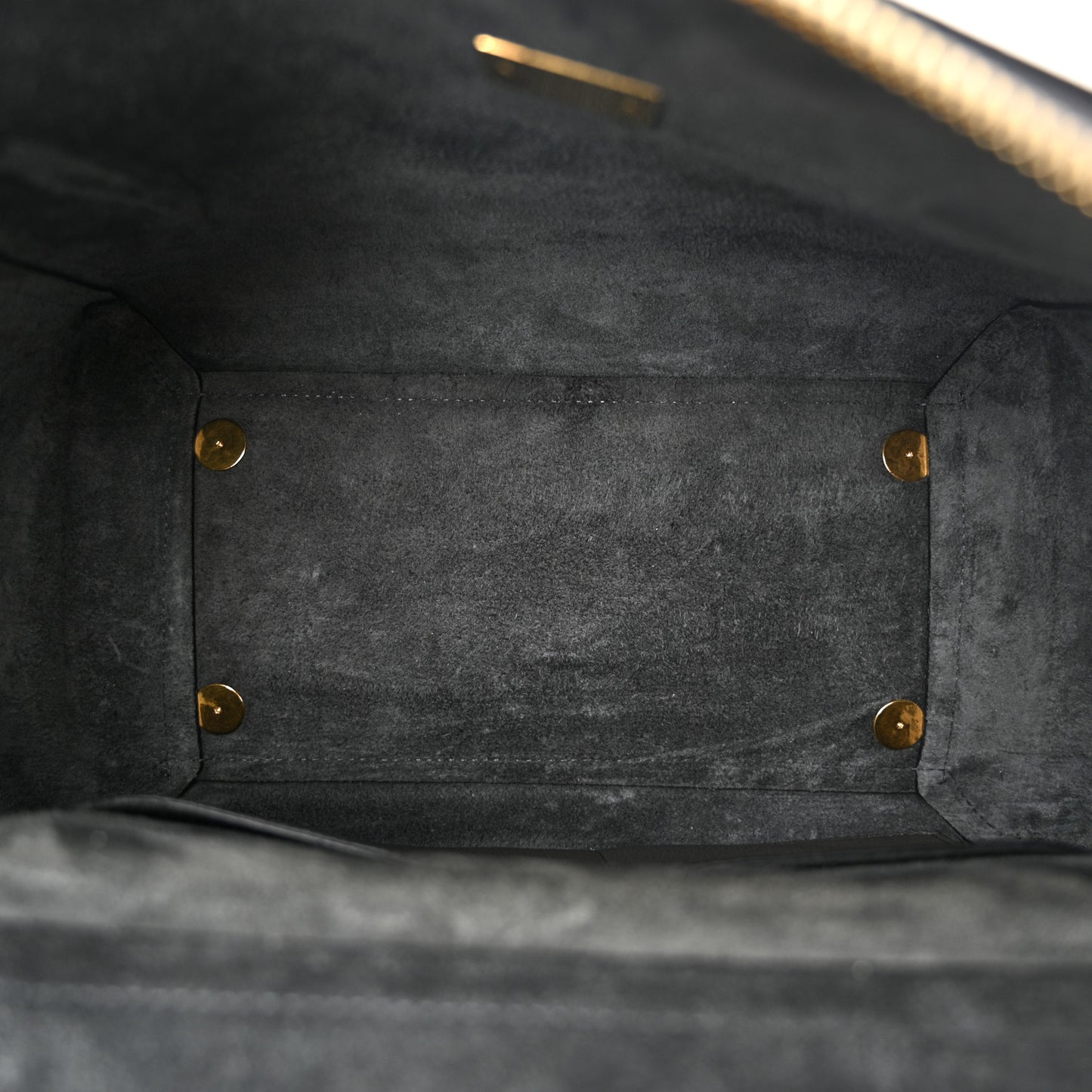 Grained Calfskin Mini Belt Bag Grey