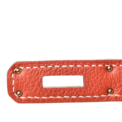 Hermes Togo Birkin 35 Sanguine 28 of 34
