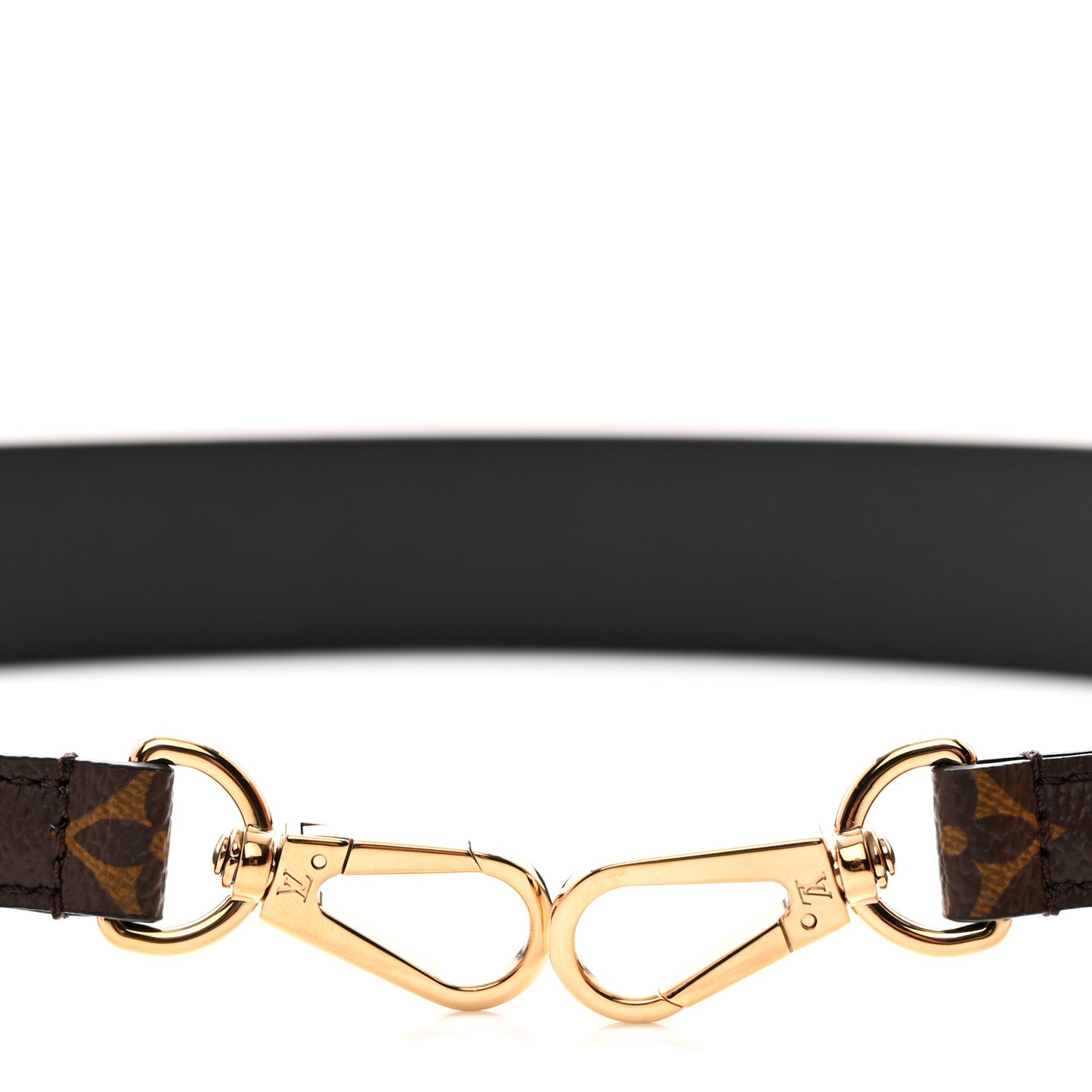 Monogram Bandouliere Shoulder Strap Black