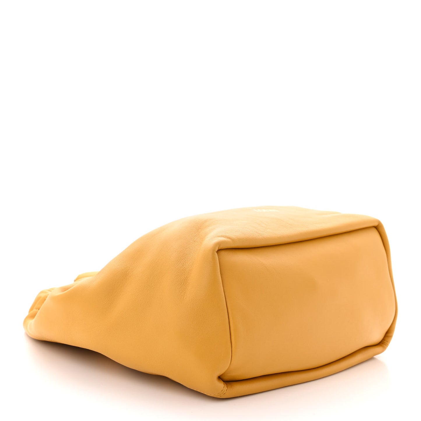 Nappa Lambskin Small Squeeze Bag Sunflower