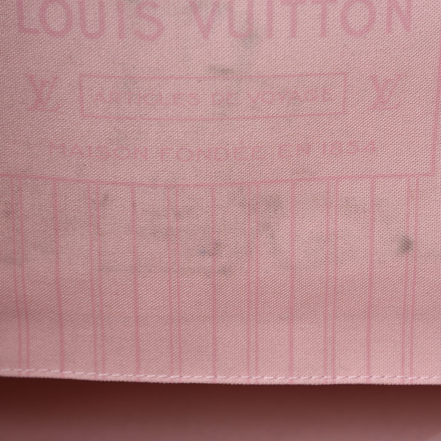 Louis Vuitton Damier Ebene Neo Neverfull MM Rose Ballerine 15 of 15