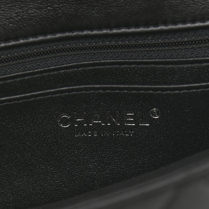 Chanel Lambskin Quilted Mini Rectangular Flap Black 6 of 12