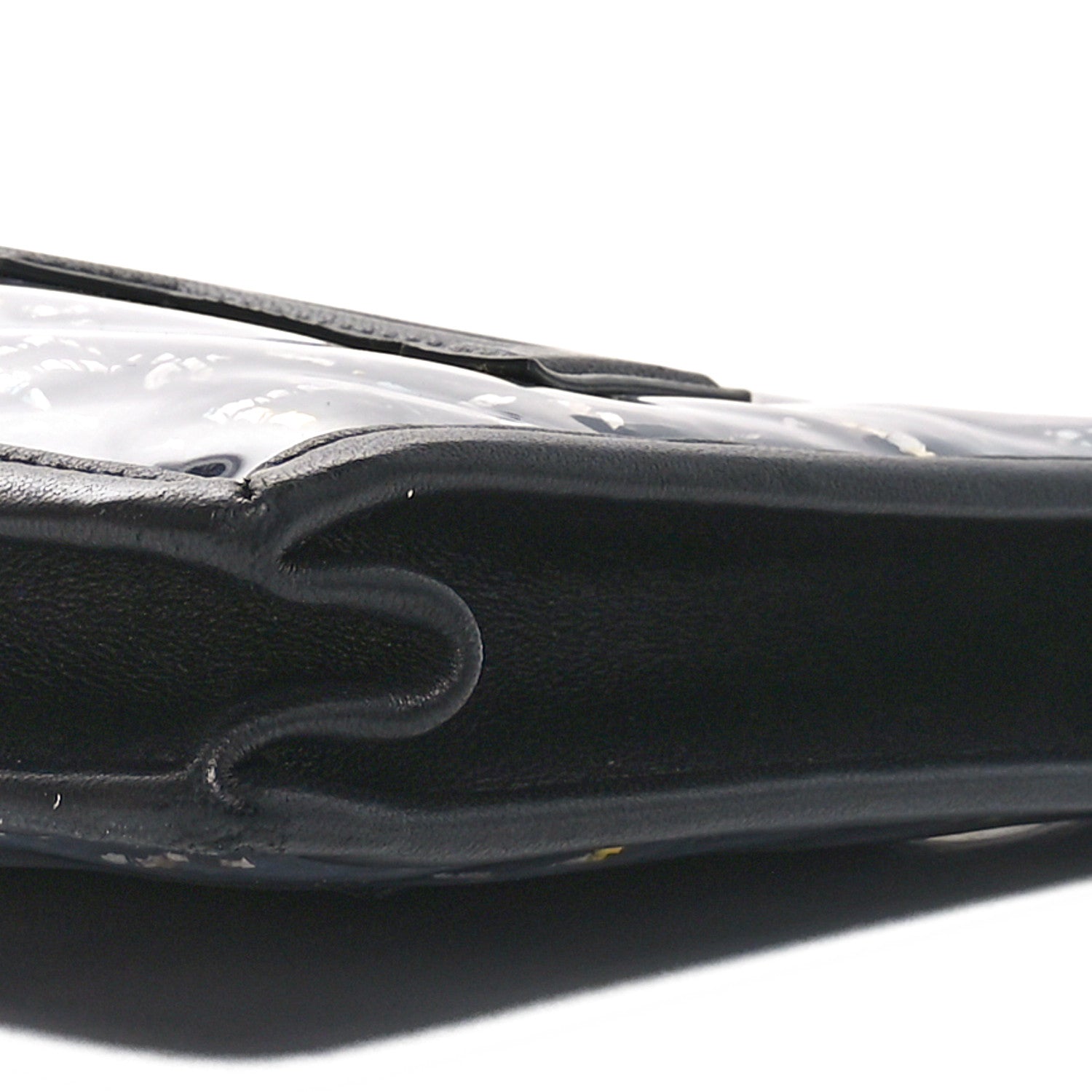 Chanel Tweed PVC Lambskin Large Pouch Black 10 of 10