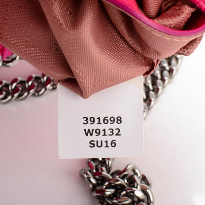 Stella McCartney Shaggy Deer Tiny Falabella Tote Hot Pink 7 of 8