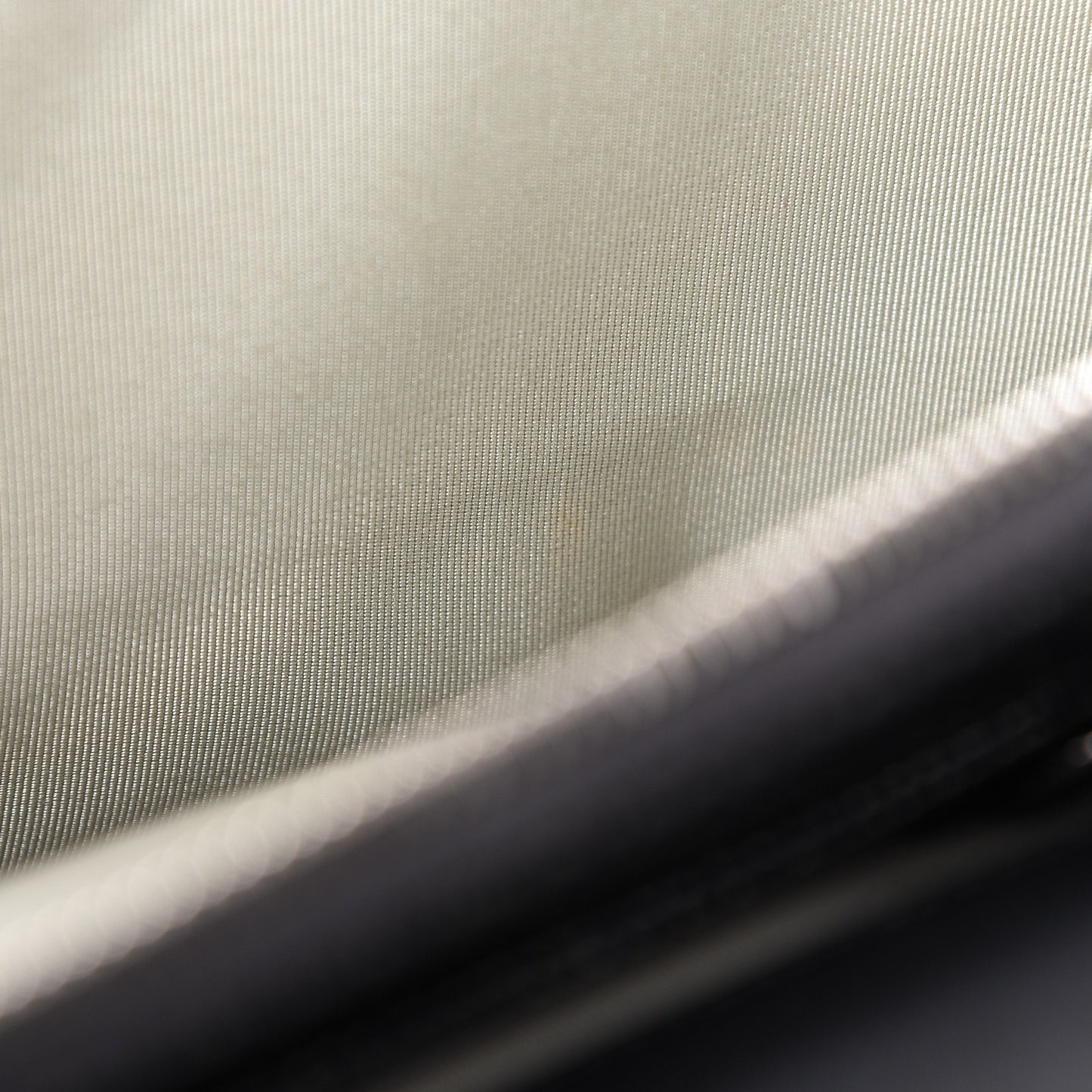 Metallic Caviar Quilted CC Tote Dark Silver