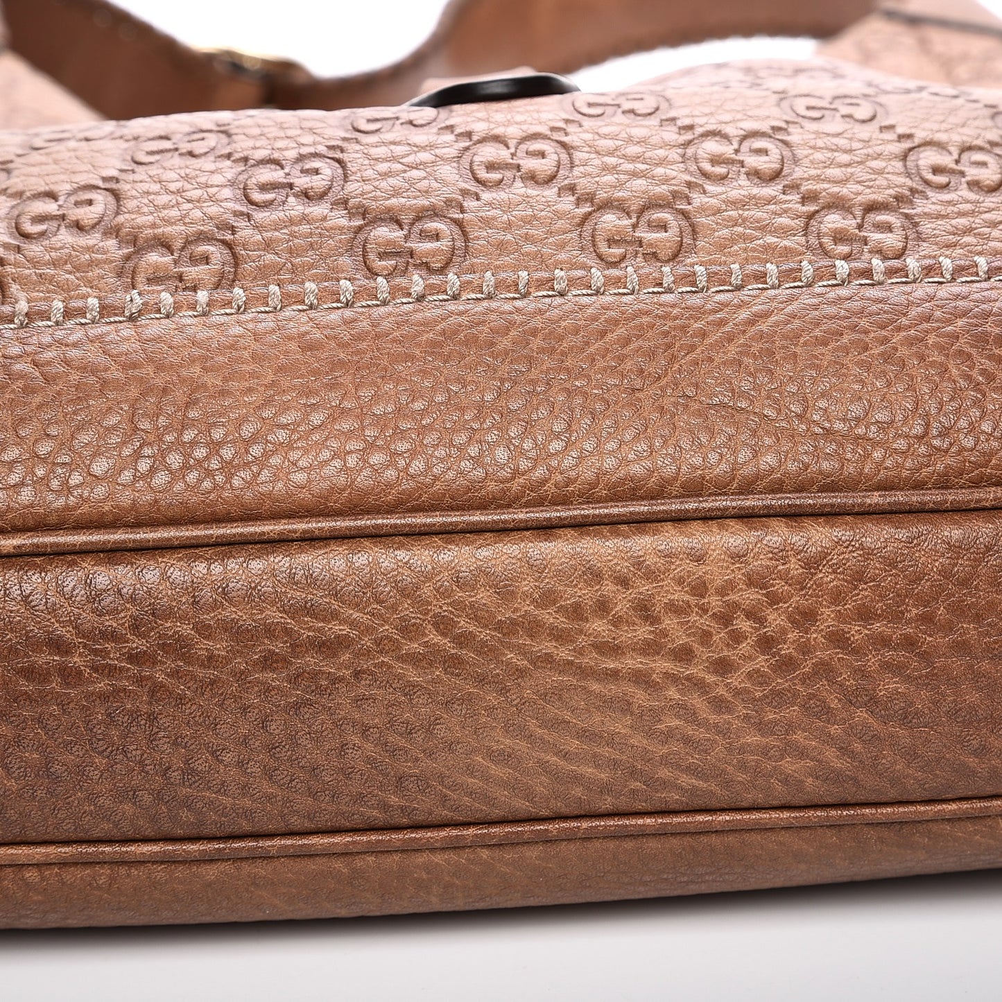 Guccissima Old Libeccio Medium New Jackie Hobo Old Naturale