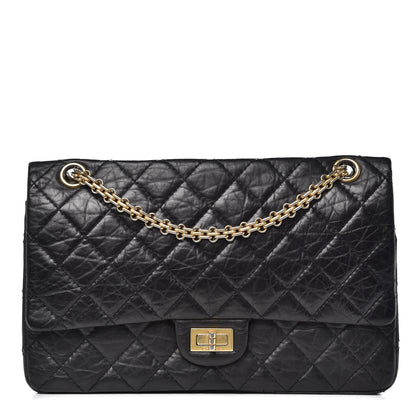 Chanel Aged Calfskin Quilted 2.55 Reissue 226 Flap Black 1 of 11