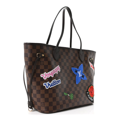 Louis Vuitton Damier Ebene Travel Stickers Neo Neverfull MM 4 of 10
