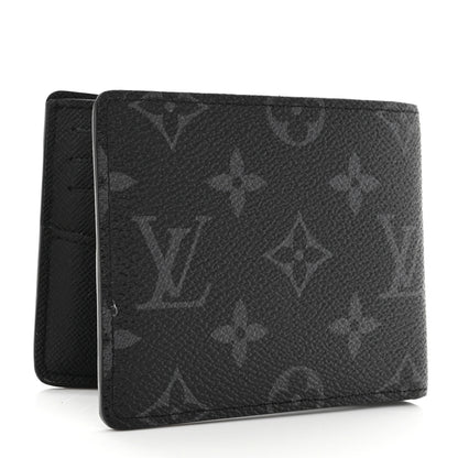 Louis Vuitton Monogram Eclipse Slender Wallet 3 of 6