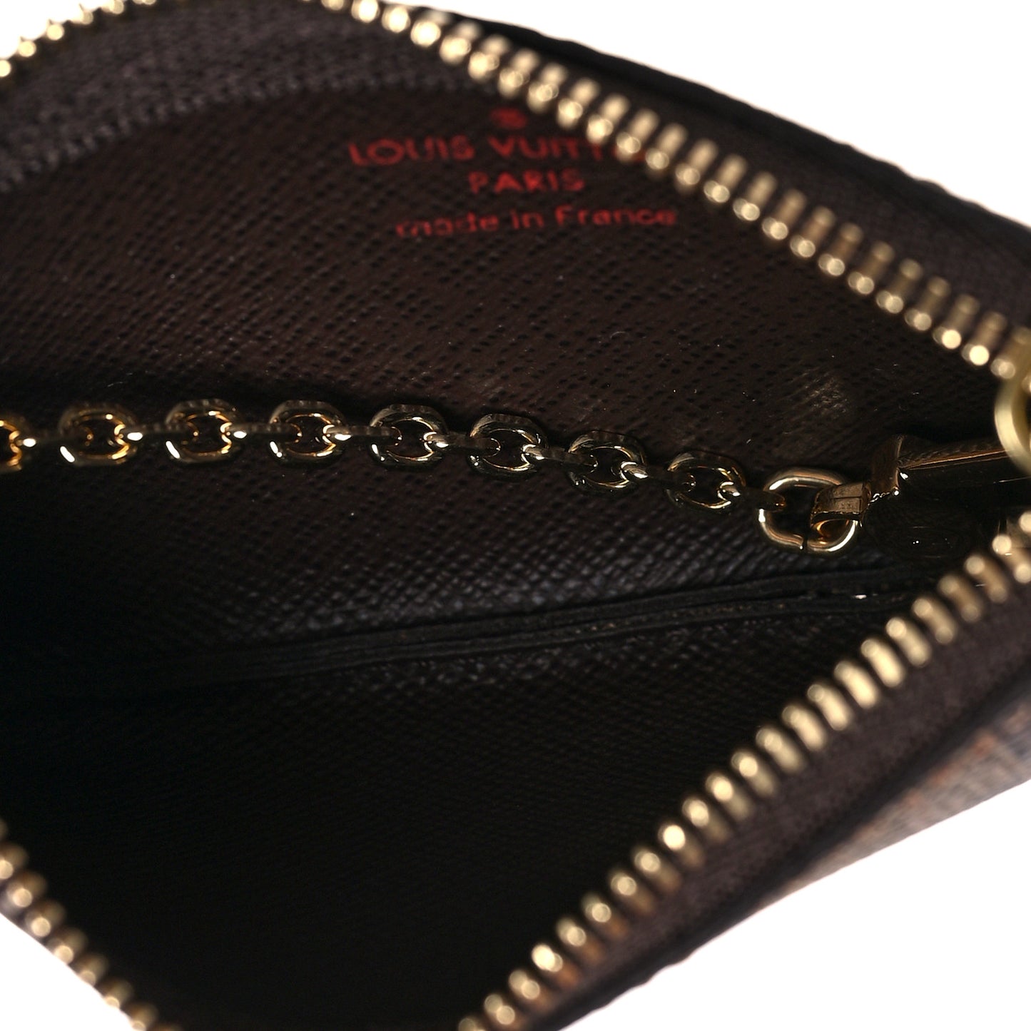 Damier Ebene Key Pouch