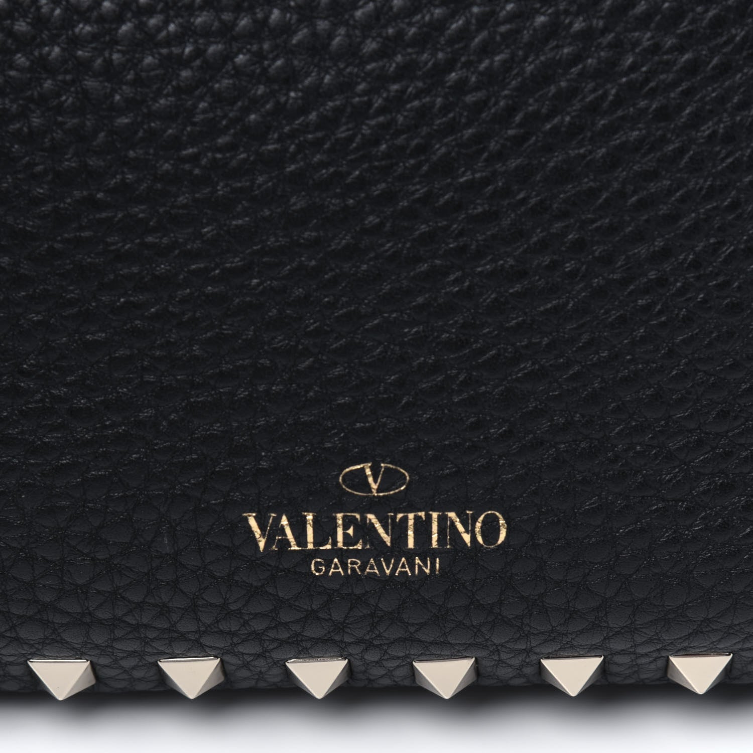 Valentino Garavani Pebbled Calfskin Mini Rockstud Flip-Lock Messenger Bag Black 11 of 11