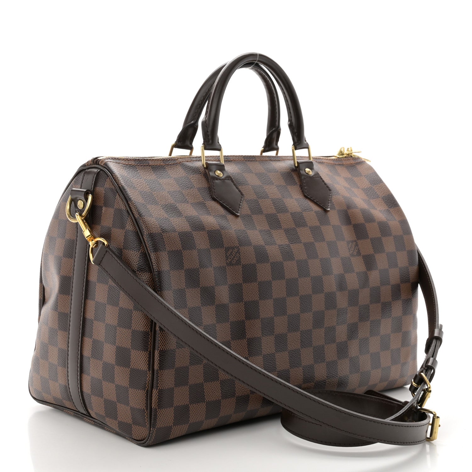 Louis Vuitton Damier Ebene Speedy Bandouliere 35 3 of 11