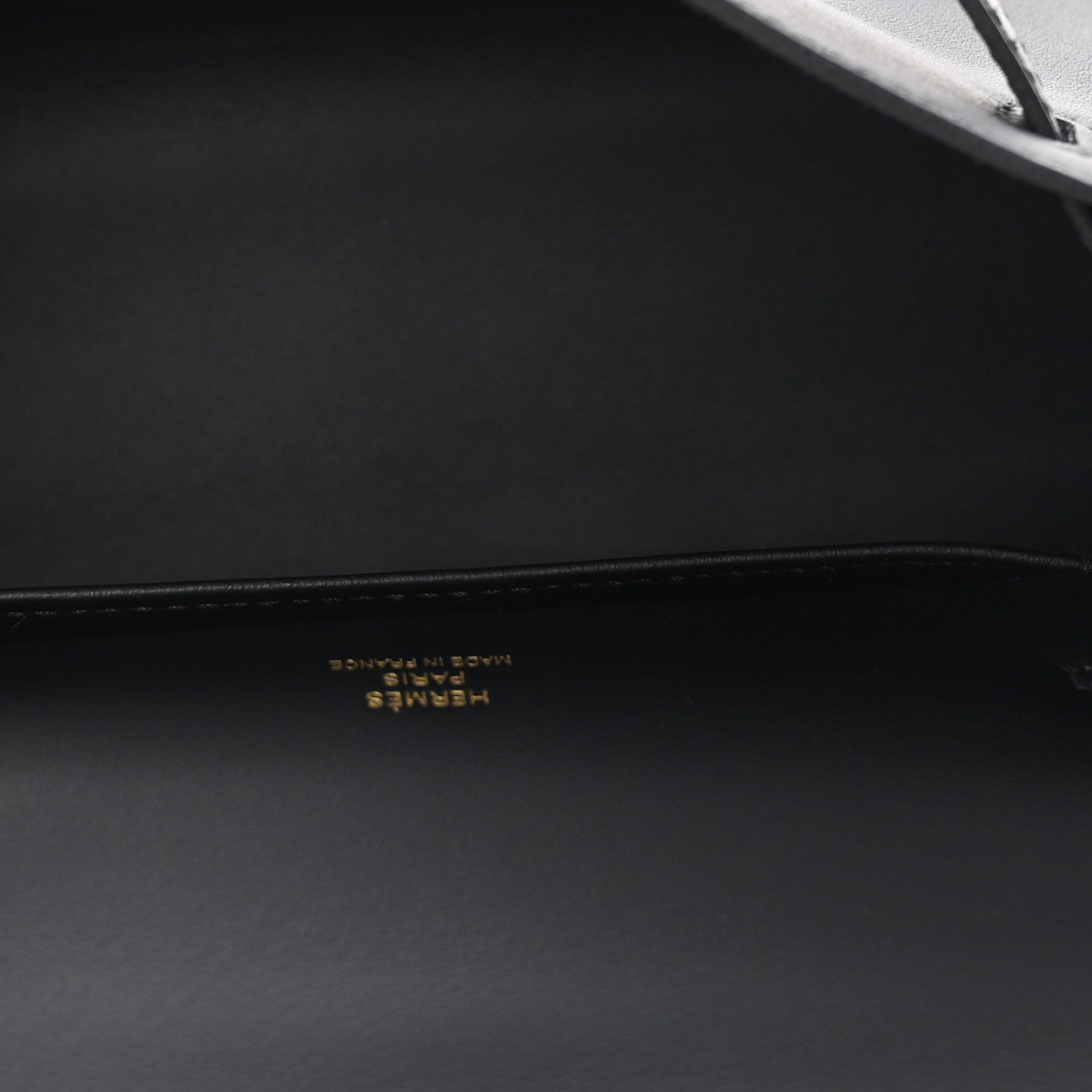 Hermes Swift Kelly Pochette Clutch Black 5 of 7