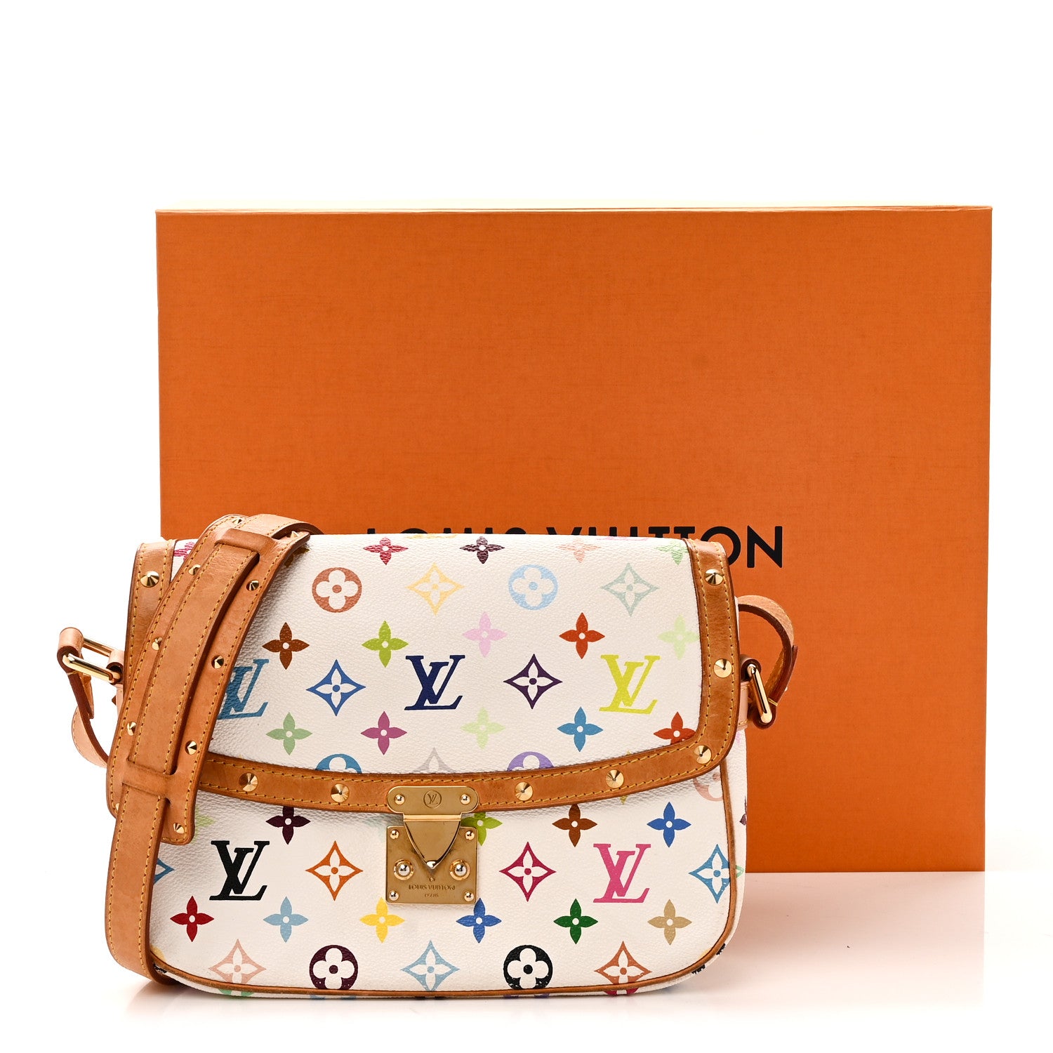 Louis Vuitton Monogram Multicolor Sologne White 11 of 11