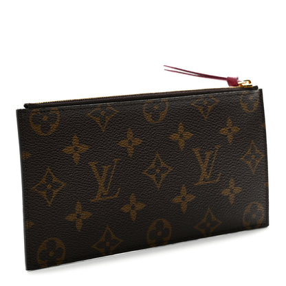 Louis Vuitton Monogram Felicie Chain Wallet Zippered Insert Fuchsia 3 of 6