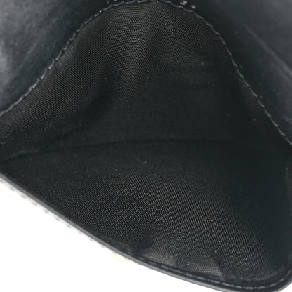 Salvatore Ferragamo Calfskin Gancini Chain Wallet Black 5 of 10