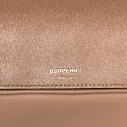 Burberry Lambskin Quilted Medium Lola Bag Camel 8 of 11