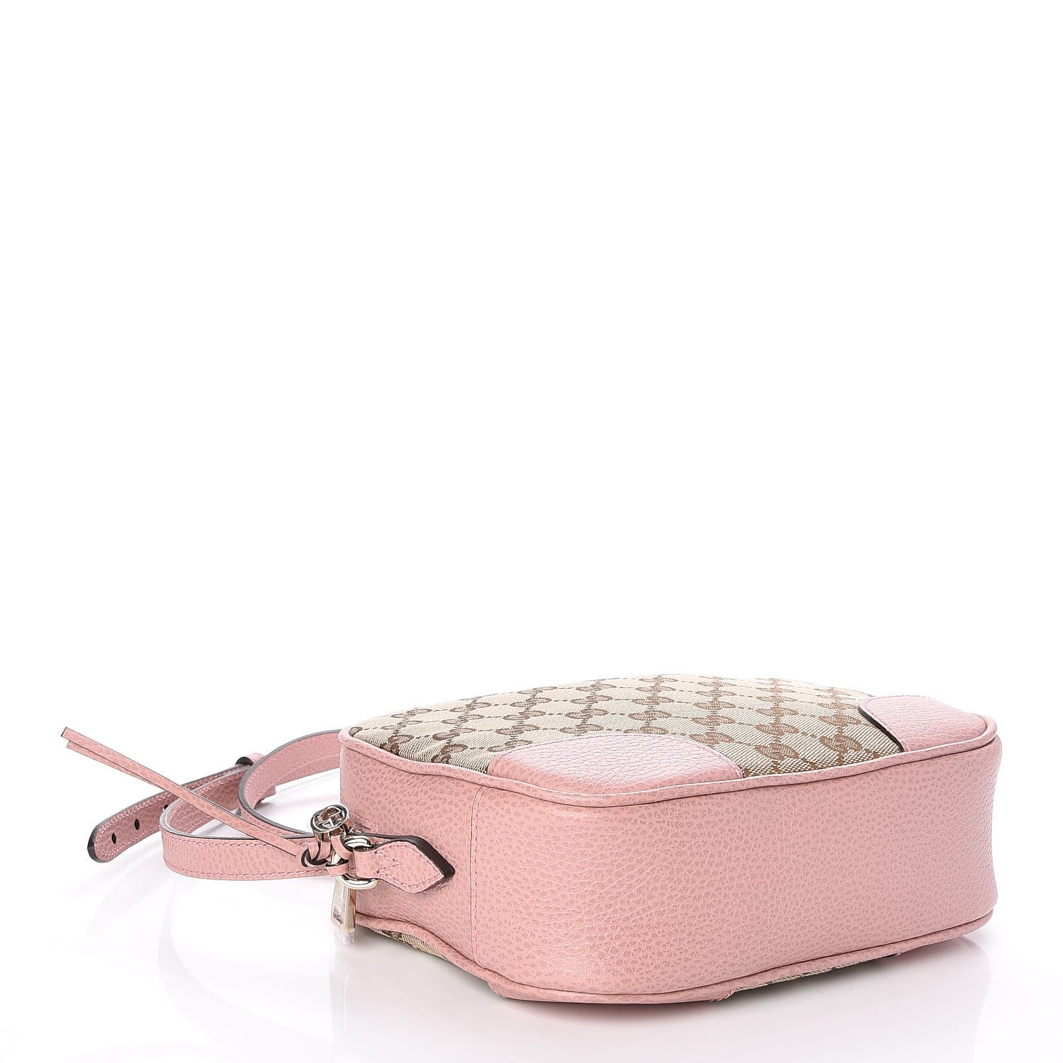 Gucci Monogram Mini Bree Messenger Bag Beige Soft Pink 4 of 7