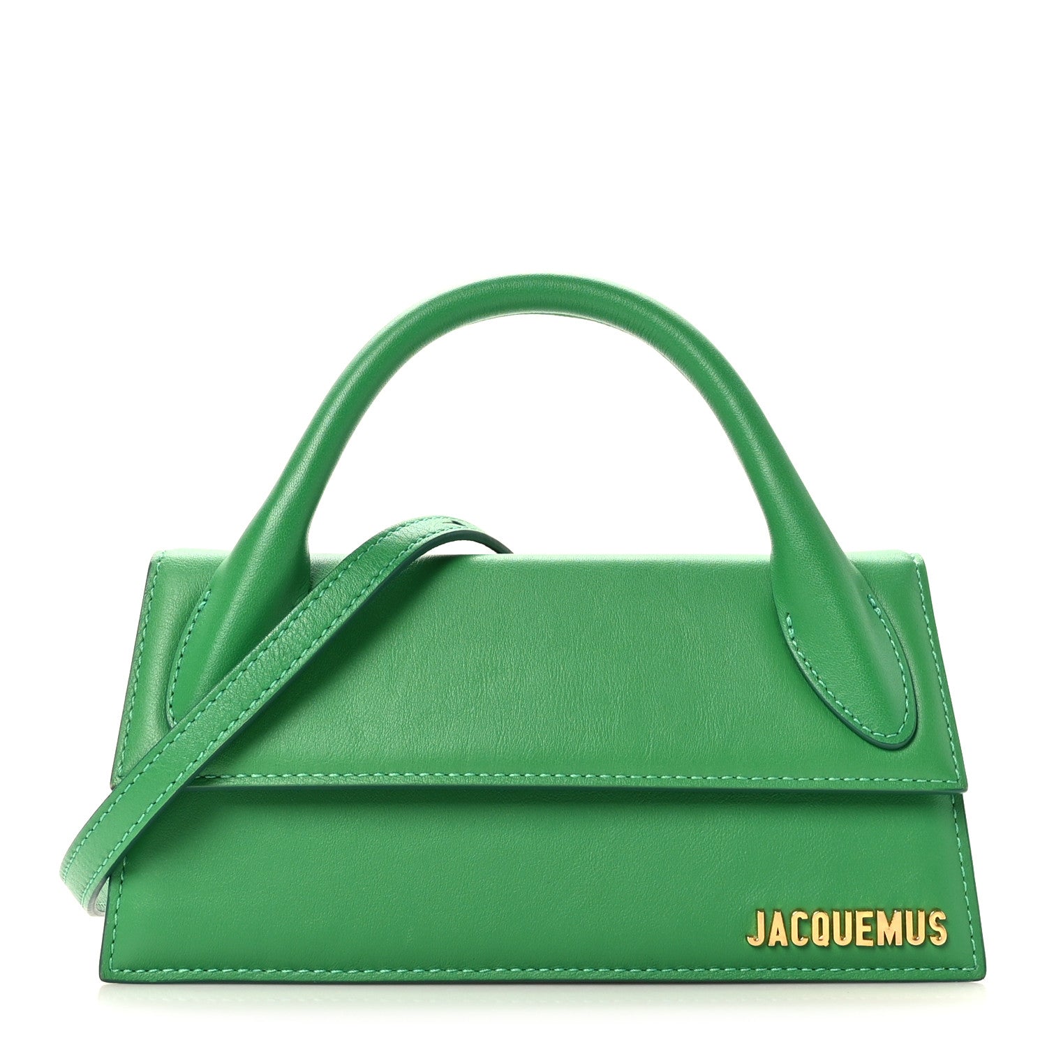 Jacquemus Smooth Calfskin Le Chiquito Long Green 1 of 8
