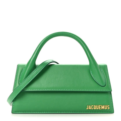 Jacquemus Smooth Calfskin Le Chiquito Long Green 1 of 8