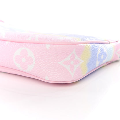 Louis Vuitton Monogram Escale Mini Pochette Accessories Pastel 7 of 9
