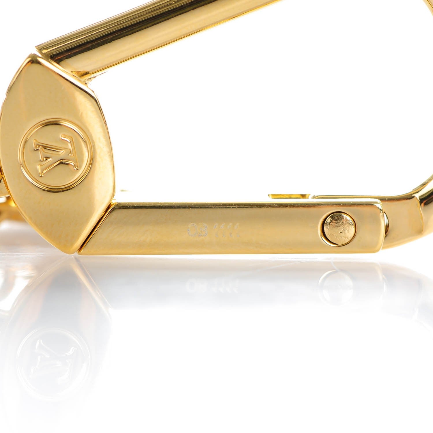 Louis Vuitton Rayures Coeur Bag Charm Key Holder Amarante 3 of 4
