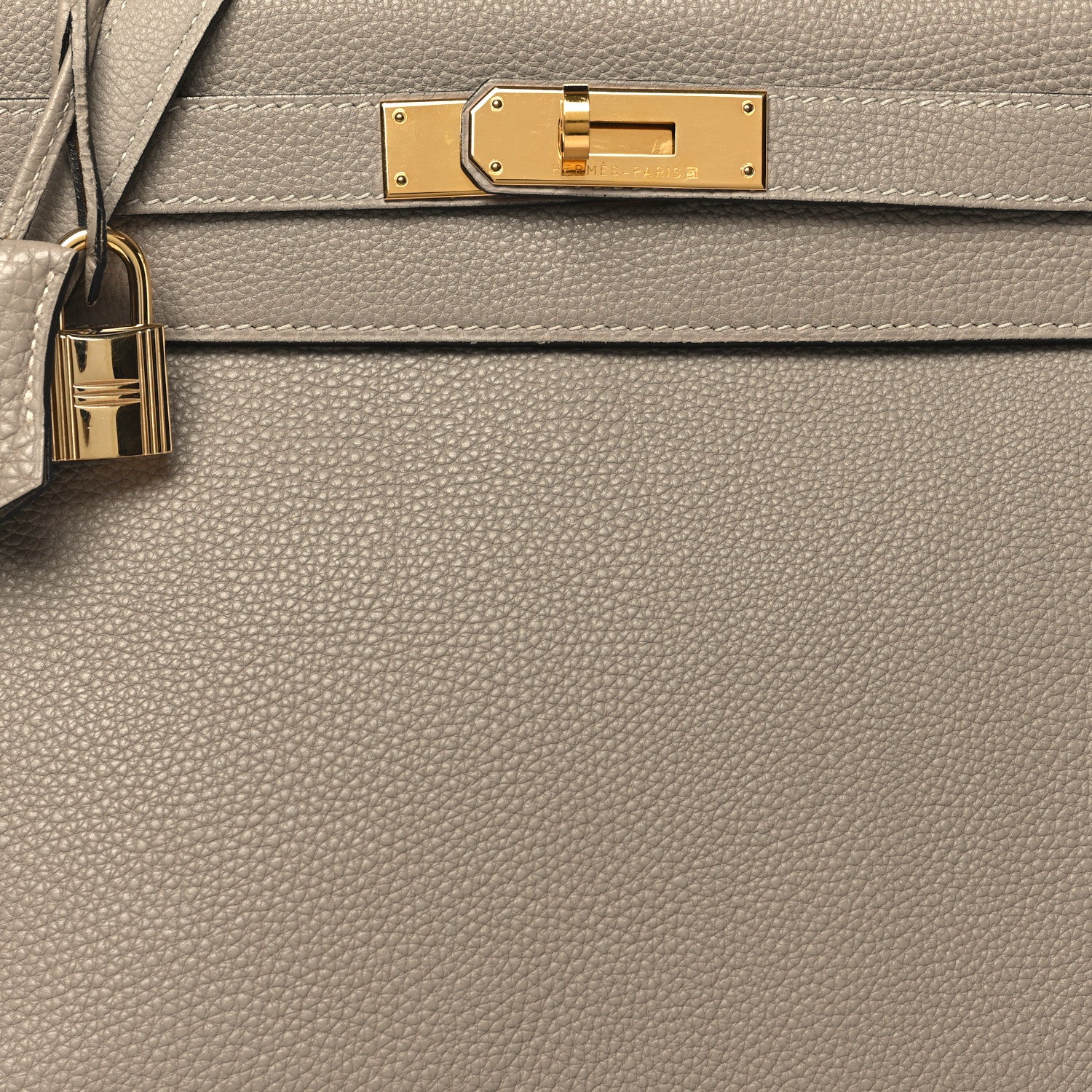 Hermes Togo Kelly Retourne 28 Gris Tourterelle 8 of 11