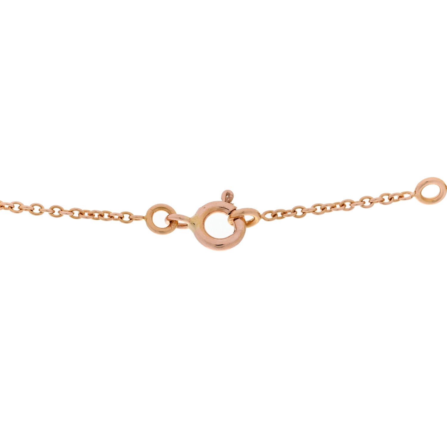 Christian Dior 18K Rose Gold Diamond Pink Opal Rose Des Vents Necklace 4 of 5