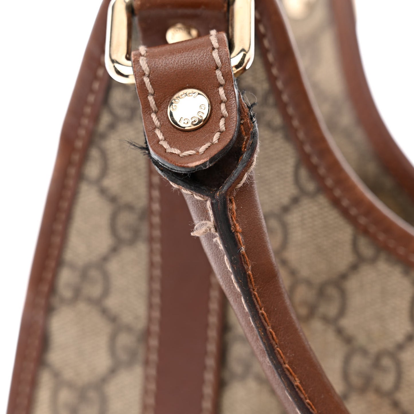 GG Plus Monogram Medium Joy Shoulder Bag Brown