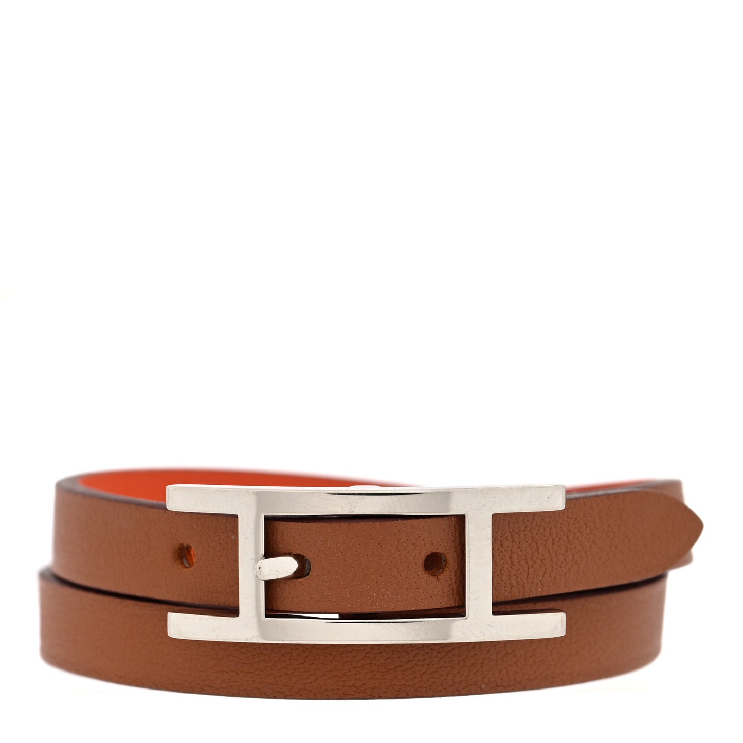Swift Hapi 3 MM Triple Tour Bracelet T2 Orange