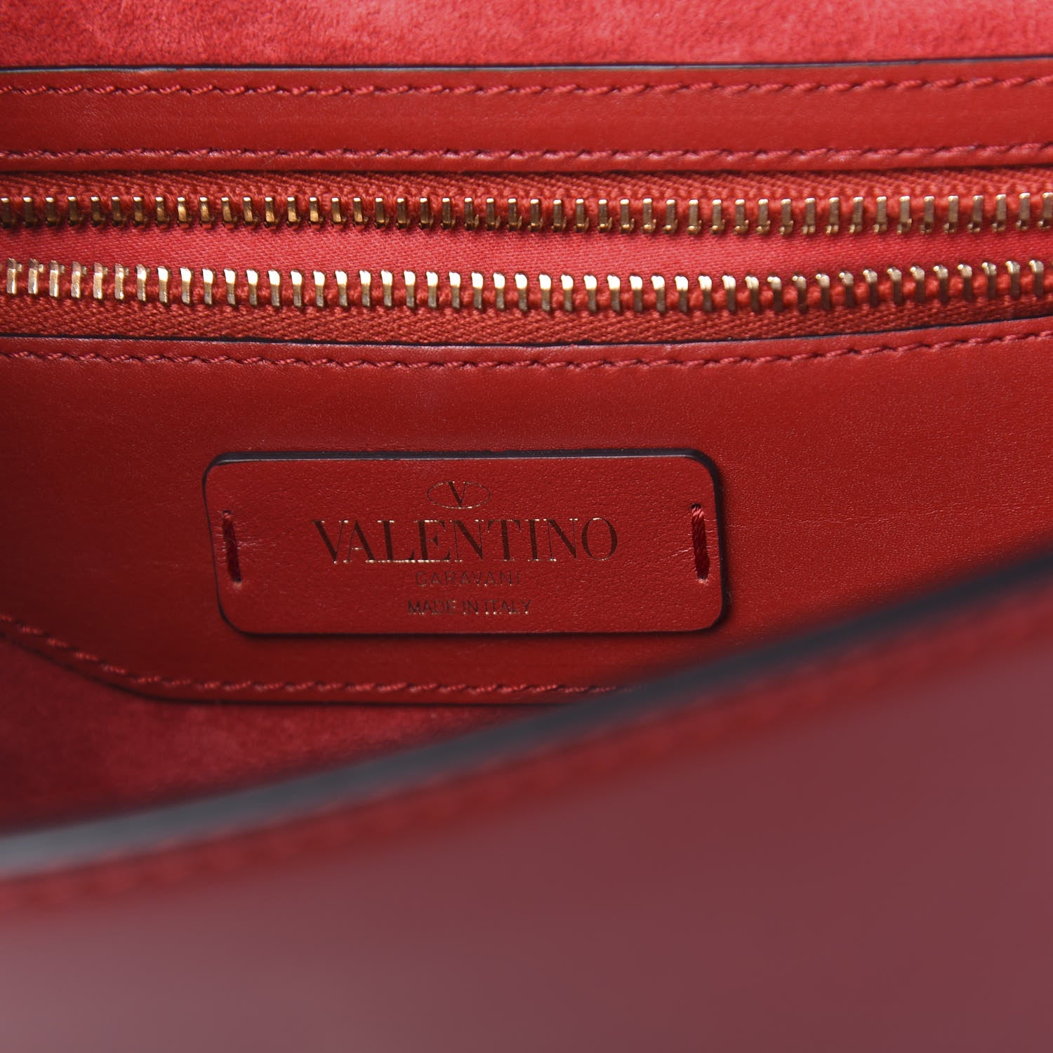 Valentino Garavani Vitello Small Rockstud Demilune Shoulder Bag Rosso Valentino 7 of 11