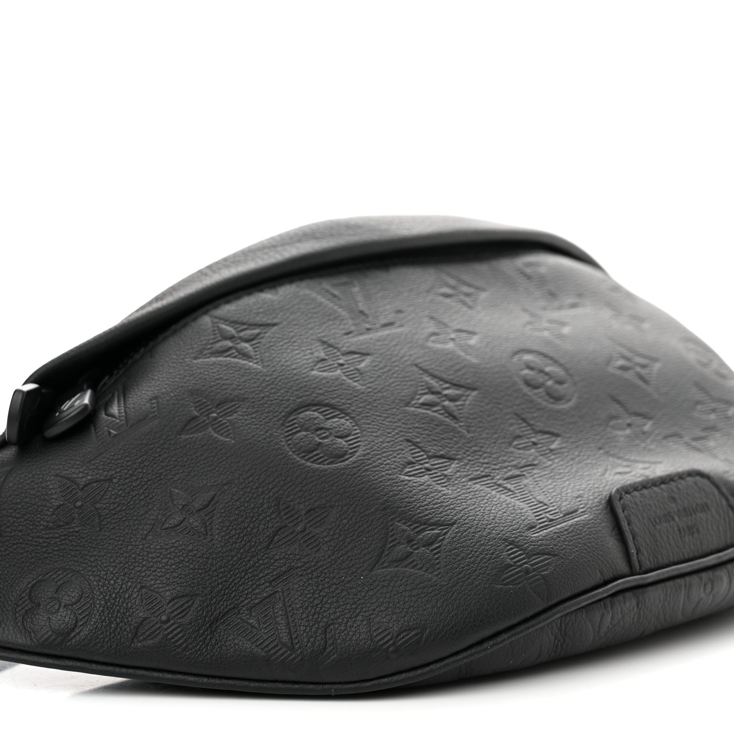 Louis Vuitton Calfskin Monogram Shadow Discovery Bumbag Black 8 of 9