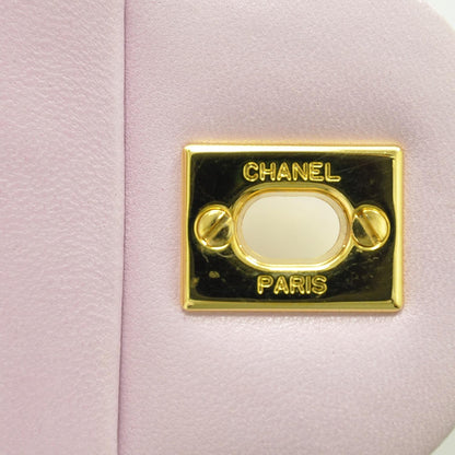 Chanel Lambskin Quilted Small Double Flap Pink 11 of 12