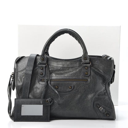 Balenciaga Agneau Classic Hardware City Anthracite 9 of 9