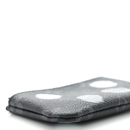 Louis Vuitton LV X YK Monogram Eclipse Key Pouch Black Silver 8 of 9