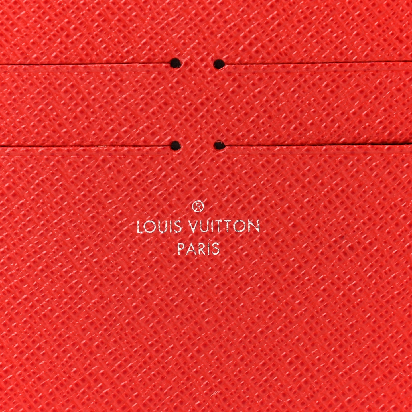 Calfskin Felicie Card Holder Insert Cherry