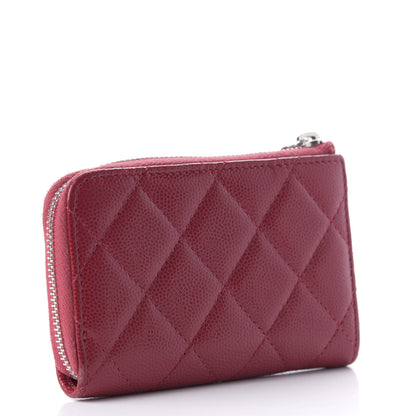 Chanel Caviar Quilted Key Holder Case Red 3 of 7