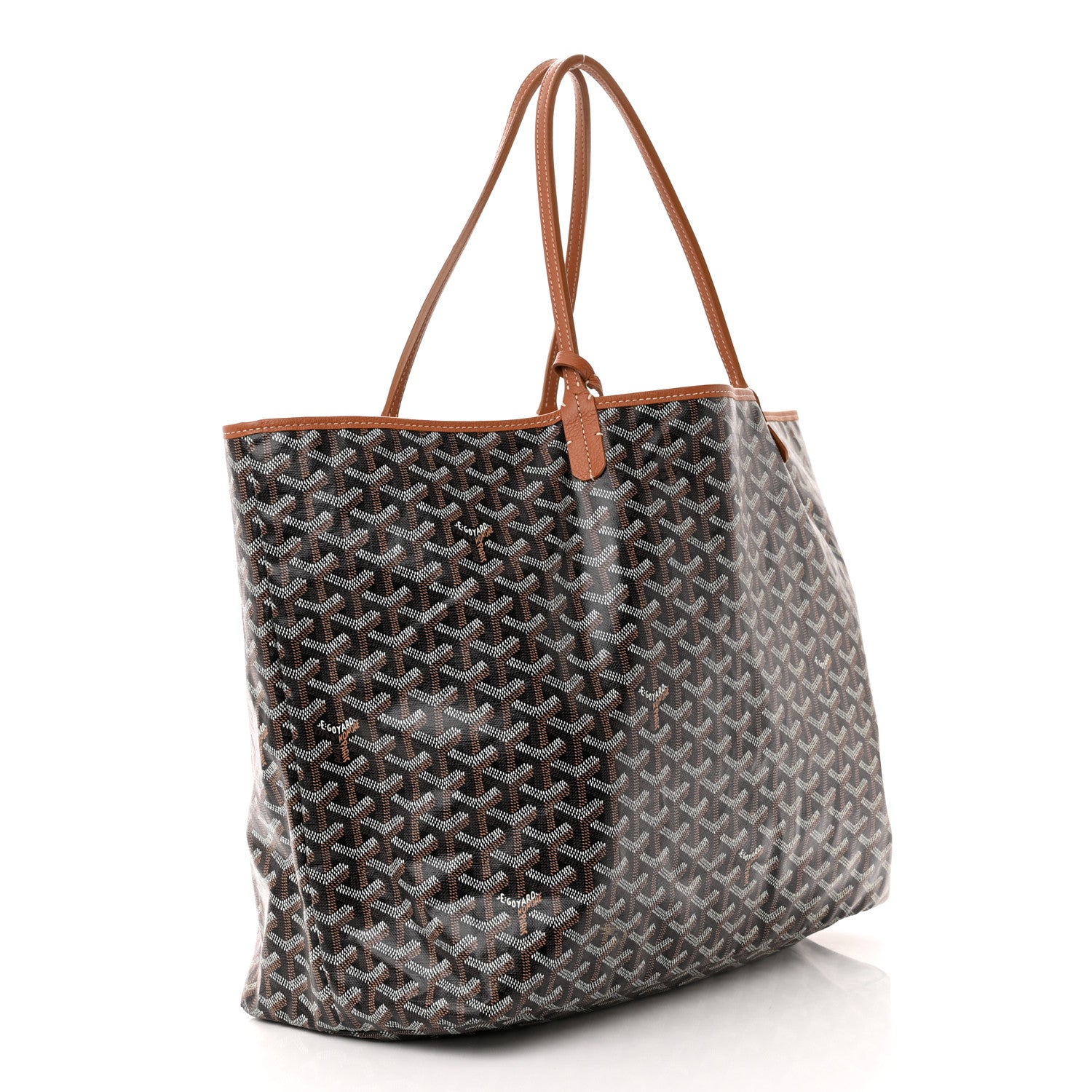 Goyard Goyardine Saint Louis GM Black Gold 4 of 14