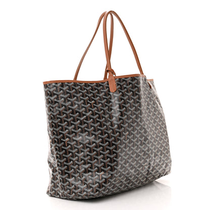 Goyard Goyardine Saint Louis GM Black Gold 4 of 14