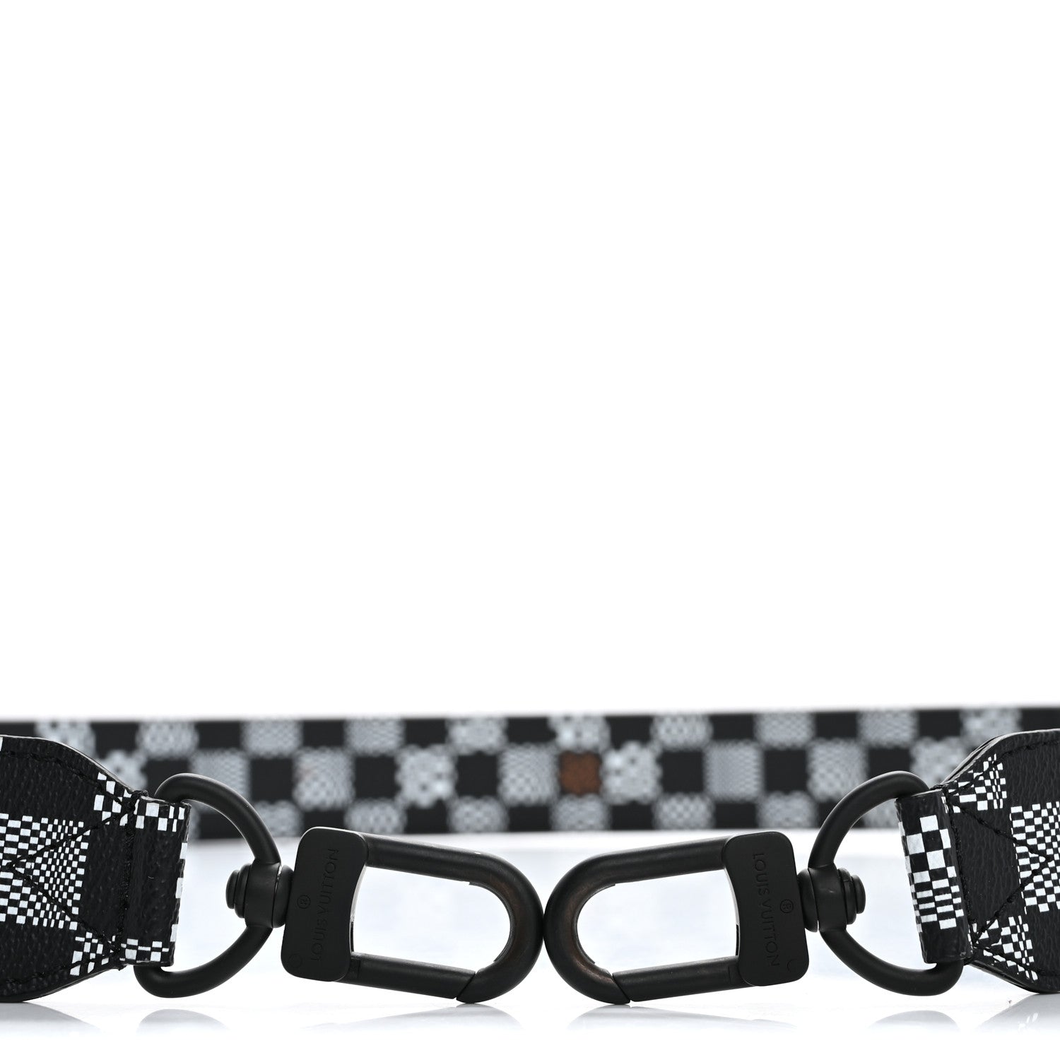 Louis Vuitton Damier Distorted Keepall Bandouliere Strap Black 3 of 8
