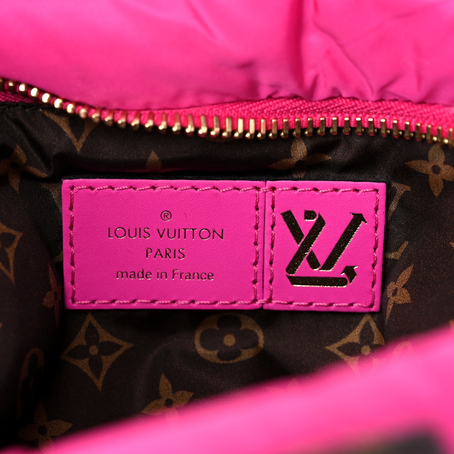 Louis Vuitton Econyl Monogram Pillow Maxi Multi Pochette Accessories Black Fuchsia 7 of 19