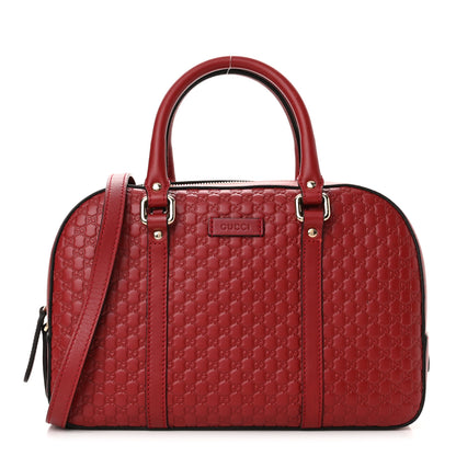 Gucci Soft Microguccissima Medium Crossbody Bag Rosso 1 of 12