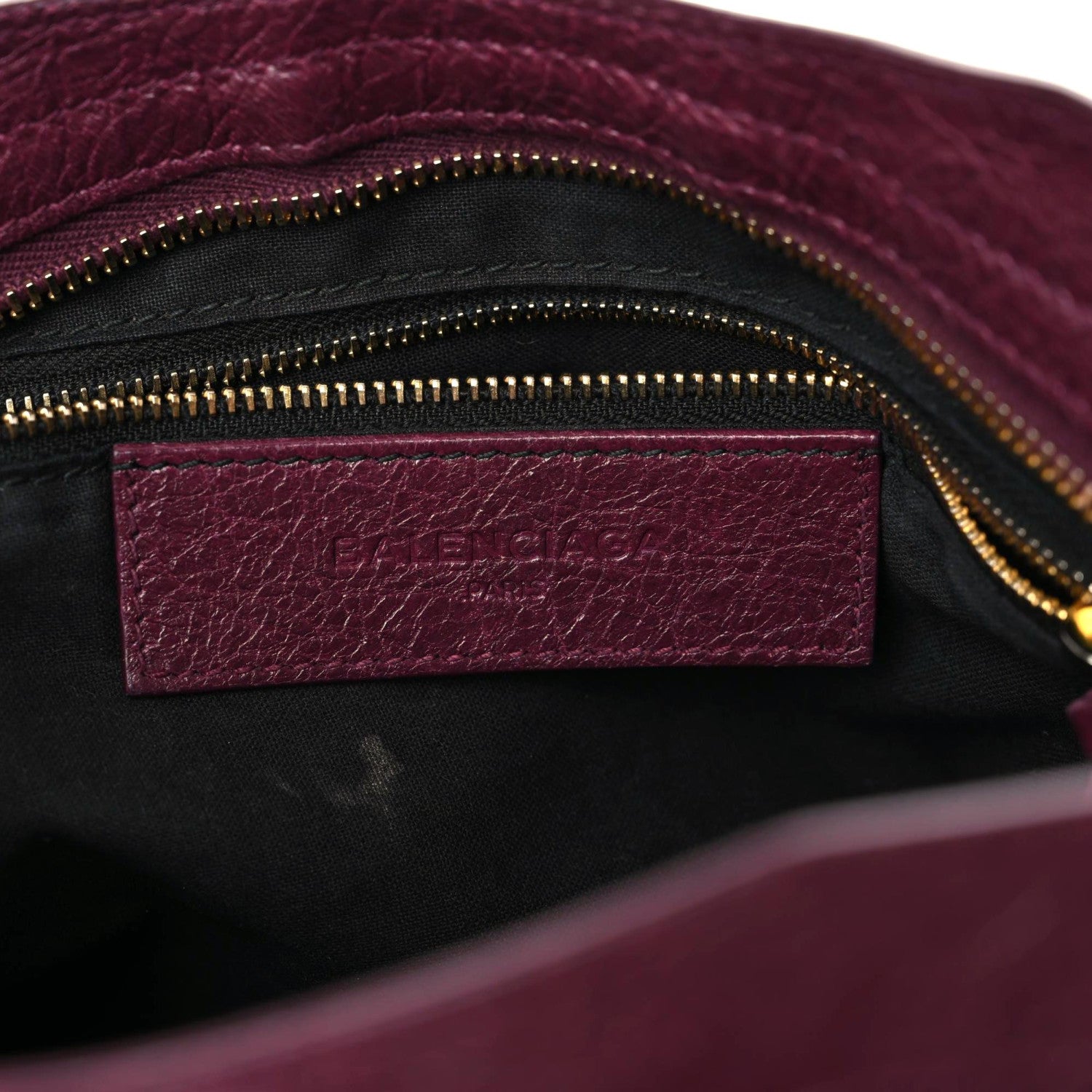 Balenciaga Agneau Classic Gold Hardware S City Violet Prune 12 of 15