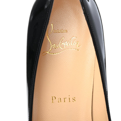 Christian Louboutin Patent Lady Gena 85 Pumps 38 Black 7 of 7