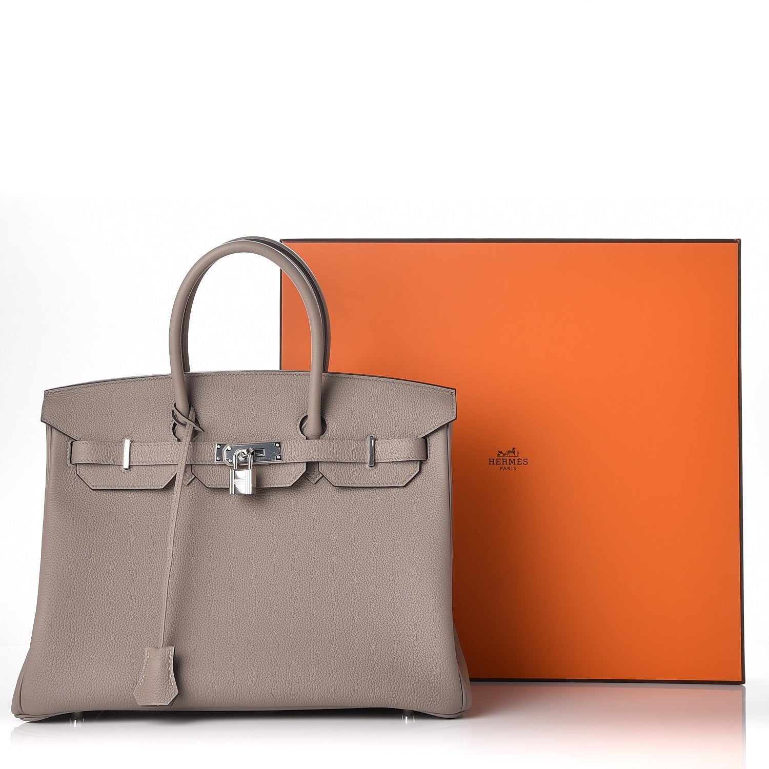 Hermes Togo Birkin 35 Gris Asphalte 31 of 31
